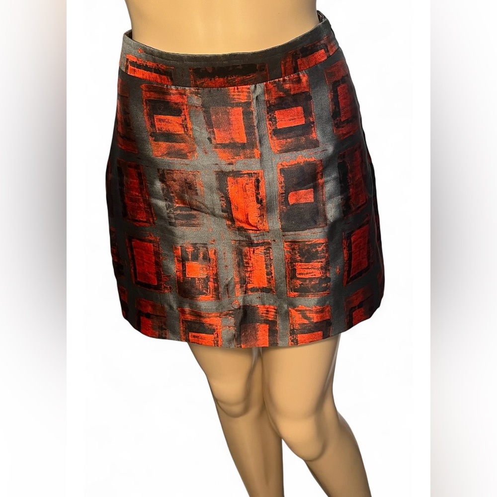 Milly Women's Graphic Print Skirt - Red/Grey
- Size 2 - Picture 3 of 11